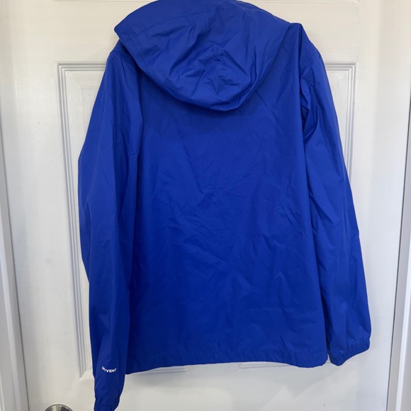 The North Face Boys Rain Jacket Windbreaker Blue Size Large 14-16 - Picture 2 of 5